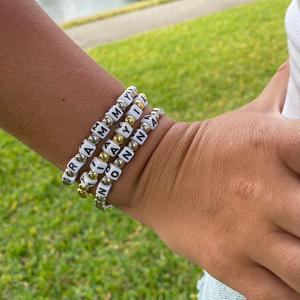 Grandmother Name Gold Bracelet