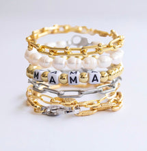 Load image into Gallery viewer, Grandmother Name Gold Bracelet