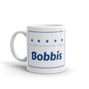 Bobbis, The Best Grandfather Name Mug