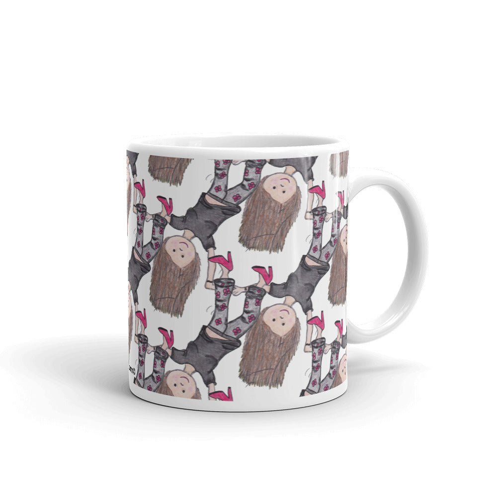 Silly Yaya All Over Print Mug
