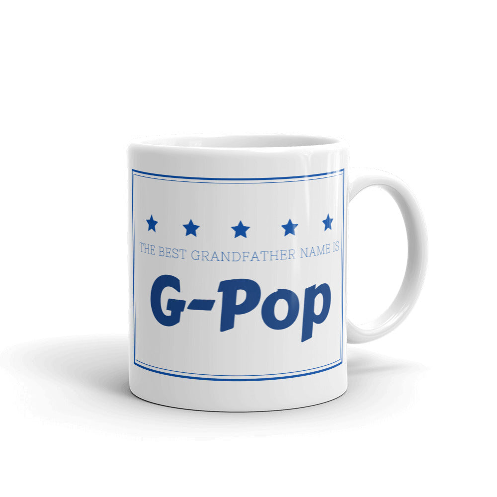 G-Pop The Best Grandfather Name Mug