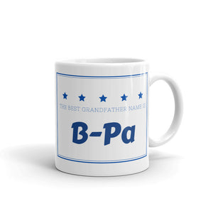 B-Pa, The Best Grandfather Name Mug