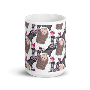 Silly Yaya All Over Print Mug