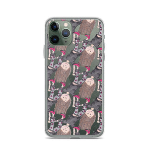 Silly Yaya Cartwheel iPhone Case