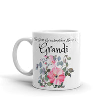 Load image into Gallery viewer, Grandi, The Best Grandmother Name Is Mug