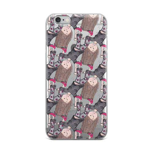 Silly Yaya Cartwheel iPhone Case