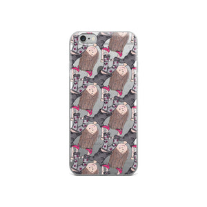 Silly Yaya Cartwheel iPhone Case