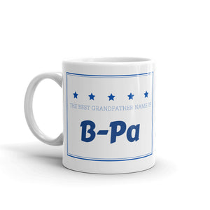 B-Pa, The Best Grandfather Name Mug