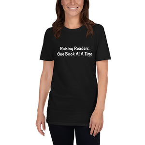 Raising Readers One Book At A Time Short-Sleeve Unisex T-Shirt
