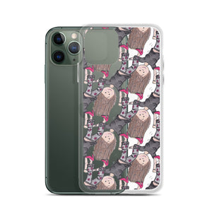Silly Yaya Cartwheel iPhone Case