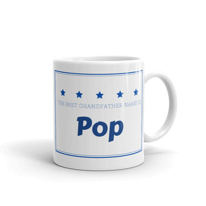 Pop, The Best Grandfather Name Mug