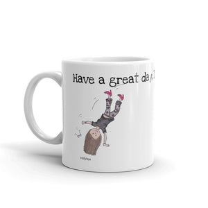 Silly Yaya Cartwheel Mug