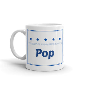 Pop, The Best Grandfather Name Mug