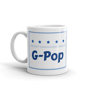 G-Pop The Best Grandfather Name Mug