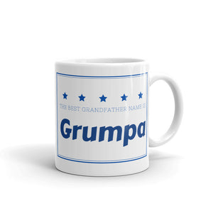 Grumpa, The Best Grandfather Name Mug