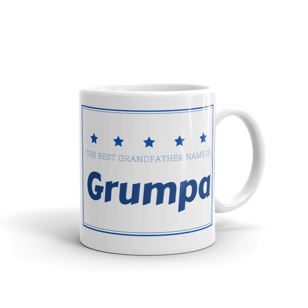 Grumpa, The Best Grandfather Name Mug