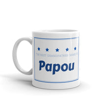 Load image into Gallery viewer, Papou. The Best Grandfather Name Mug